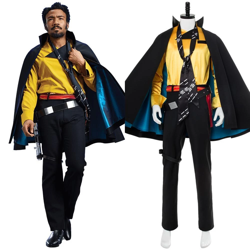 New Cosplaysky Solo: A Star Wars Story Lando Calrissian Outfit Cosplay Costume New Arrivals 3 New Cosplaysky Solo: A Star Wars Story Lando Calrissian Outfit Cosplay Costume New Arrivals