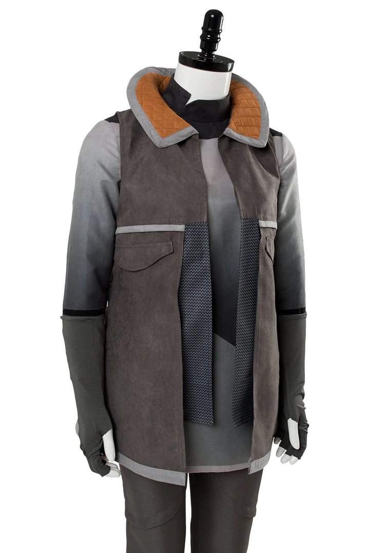 New Cosplaysky Detroit: Become Human KARA Refugee Uniform Cosplay Costume 11 New Cosplaysky Detroit: Become Human KARA Refugee Uniform Cosplay Costume