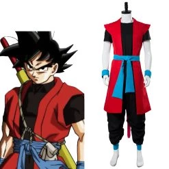 New Cosplaysky Super Dragon Ball Heroes: Universe Mission Son Goku ZENO Cosplay Costume