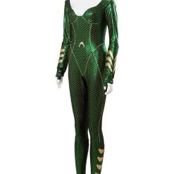 New Cosplaysky 2018 Aquaman Mera Jumpsuit Outfit Cosplay Costume