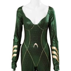 New Cosplaysky 2018 Aquaman Mera Jumpsuit Outfit Cosplay Costume