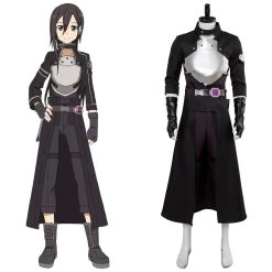 New Cosplaysky Sword Art Online Fatal Bullet Kirito Kirigaya Kazuto Cosplay Costume New Arrivals