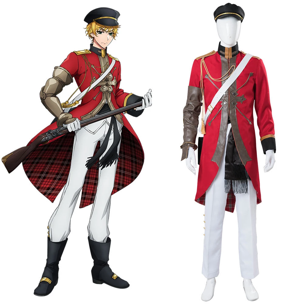 New Cosplaysky The Thousand Noble Musketeers Brown Bess Cosplay Costume 3 New Cosplaysky The Thousand Noble Musketeers Brown Bess Cosplay Costume