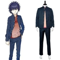 New Cosplaysky A Certain Magical Index Scientific Railgun Season 3 Toma Kamijo Touma Kamijou Cosplay Costume New Arrivals