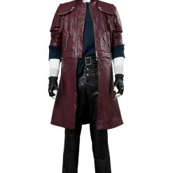 New Cosplaysky Devil May Cry V DMC5 Dante Aged Outfit Leather Cosplay Costume New Arrivals