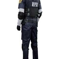 New Cosplaysky New Arrivals Video Game Resident Evil 2 Remake Re Leon Scott Kennedy Outfit Cosplay Costume