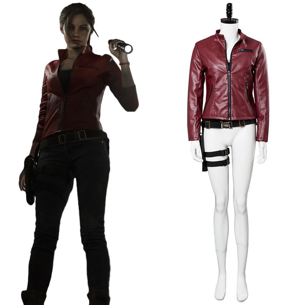 New Cosplaysky Video Game Resident Evil 2 Remake Claire Redfield Outfit Cosplay Costume New Arrivals 3 New Cosplaysky Video Game Resident Evil 2 Remake Claire Redfield Outfit Cosplay Costume New Arrivals