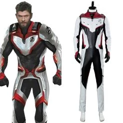 CosplaySky Avengers 4 Endgame Thor Captain America Ironman Quantum Realm Suit Uniform Outfit
