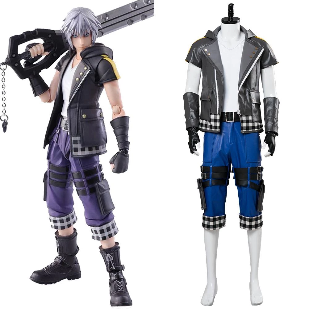 Cossky Kingdom Hearts III Riku Outfit Cosplay Costume New Arrivals 3 Cossky Kingdom Hearts III Riku Outfit Cosplay Costume New Arrivals