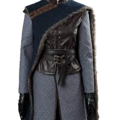 CosplaySky Game Of Thrones Season 8 S8 Arya Stark Outfit Cosplay Costume New Arrivals