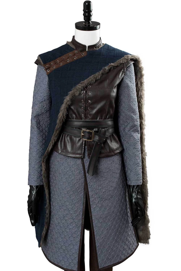 CosplaySky Game Of Thrones Season 8 S8 Arya Stark Outfit Cosplay Costume New Arrivals 4 CosplaySky Game Of Thrones Season 8 S8 Arya Stark Outfit Cosplay Costume New Arrivals