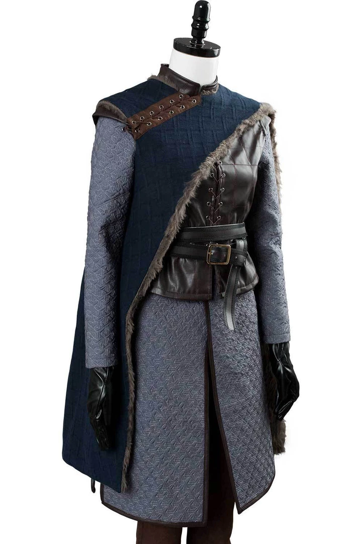 CosplaySky Game Of Thrones Season 8 S8 Arya Stark Outfit Cosplay Costume New Arrivals 6 CosplaySky Game Of Thrones Season 8 S8 Arya Stark Outfit Cosplay Costume New Arrivals