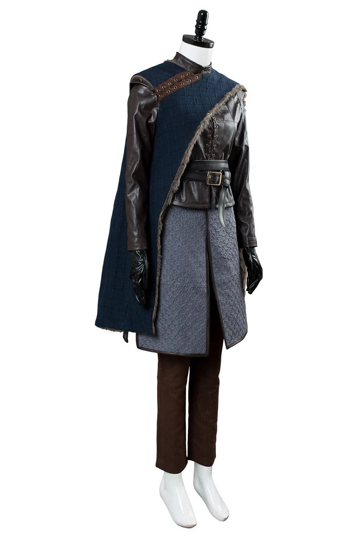 CosplaySky Game Of Thrones Season 8 S8 Arya Stark Outfit Cosplay Costume New Arrivals 10 CosplaySky Game Of Thrones Season 8 S8 Arya Stark Outfit Cosplay Costume New Arrivals