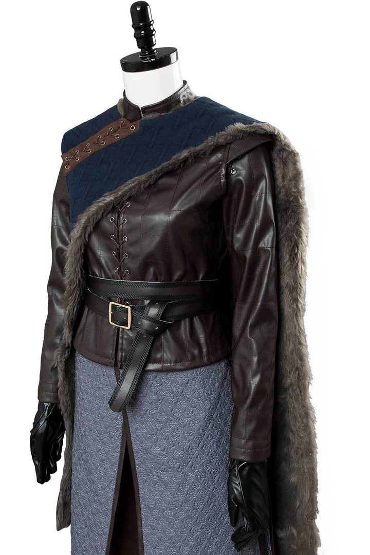 CosplaySky Game Of Thrones Season 8 S8 Arya Stark Outfit Cosplay Costume New Arrivals 12 CosplaySky Game Of Thrones Season 8 S8 Arya Stark Outfit Cosplay Costume New Arrivals