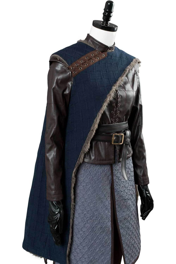CosplaySky Game Of Thrones Season 8 S8 Arya Stark Outfit Cosplay Costume New Arrivals 13 CosplaySky Game Of Thrones Season 8 S8 Arya Stark Outfit Cosplay Costume New Arrivals
