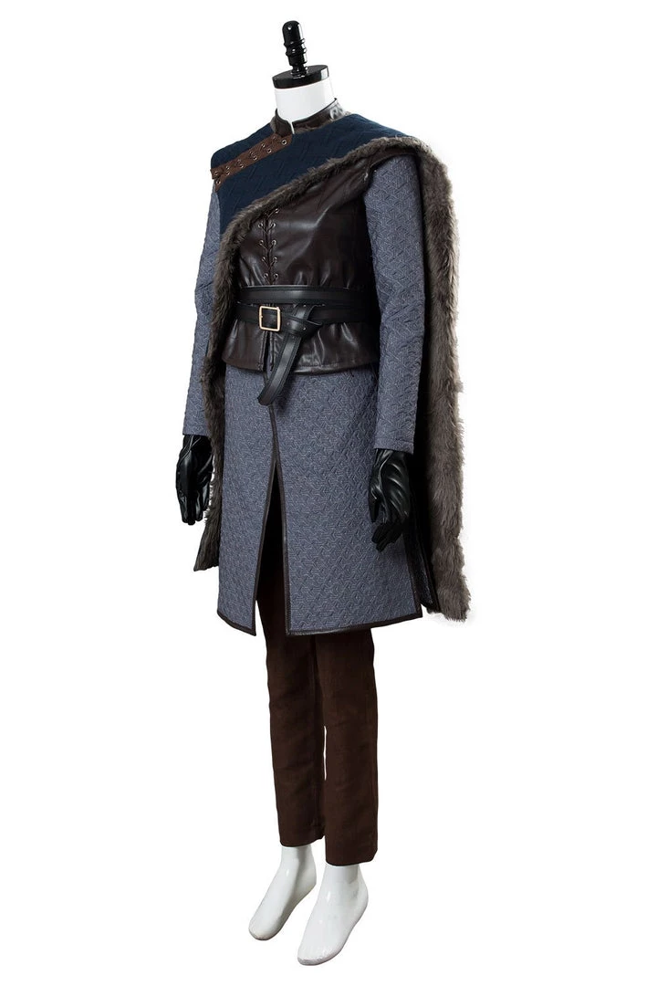 CosplaySky Game Of Thrones Season 8 S8 Arya Stark Outfit Cosplay Costume New Arrivals 15 CosplaySky Game Of Thrones Season 8 S8 Arya Stark Outfit Cosplay Costume New Arrivals