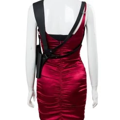 CosplaySky Resident Evil 2 Remake Re Ada Wong/Wang Trenchcoat Red Dress Cosplay Costume