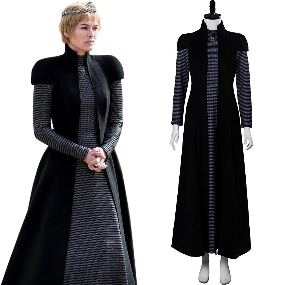 CosplaySky Game Of Thrones Season 8 S8 Cersei Lannister Gown Cosplay Costume 3 CosplaySky Game Of Thrones Season 8 S8 Cersei Lannister Gown Cosplay Costume