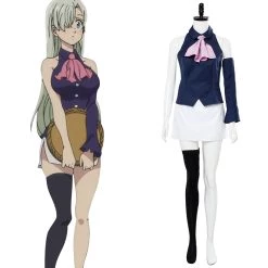 New Cosplaysky New Arrivals Seven Deadly Sins Movie: Prisoners Of The Sky Elizabeth Liones Cosplay Costume