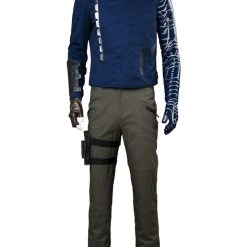 New Cosplaysky Avengers 3 : Infinity War Winter Soldier Outfit Suit James Buchanan Barnes Cosplay Costume