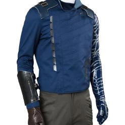 New Cosplaysky Avengers 3 : Infinity War Winter Soldier Outfit Suit James Buchanan Barnes Cosplay Costume