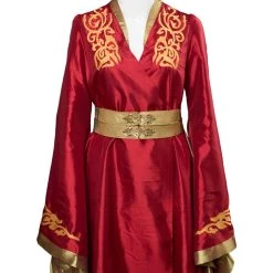 NewCosplay Game Of Thrones Cersei Lannister Red Luxury Dress Cosplay Costume