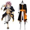 New Cosplaysky Fairy Tail Final Season Etherious Natsu Dragneel Outfit Cosplay Costume New Arrivals