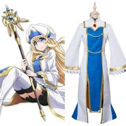 New Cosplaysky Anime Goblin Slayer Priestess Onna Shinkan Cosplay Costume