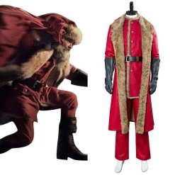 New Cosplaysky The Christmas Chronicles Santa Claus Outfit Halloween Carnival Suit Cosplay Costume