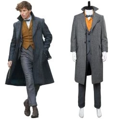 New Cosplaysky New Arrivals Fantastic Beasts: The Crimes Of Grindelwald Newt Scamander Coat Cosplay Costume