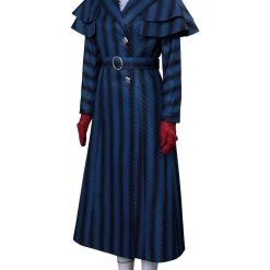 New Cosplaysky 2018 Mary Poppins Returns Costume Mary Poppins Dress Hat For Adult 20 New Cosplaysky 2018 Mary Poppins Returns Costume Mary Poppins Dress Hat For Adult
