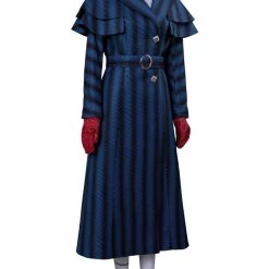 New Cosplaysky 2018 Mary Poppins Returns Costume Mary Poppins Dress Hat For Adult 22 New Cosplaysky 2018 Mary Poppins Returns Costume Mary Poppins Dress Hat For Adult