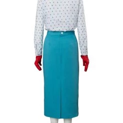 New Cosplaysky 2018 Mary Poppins Returns Costume Mary Poppins Dress Hat For Adult 24 New Cosplaysky 2018 Mary Poppins Returns Costume Mary Poppins Dress Hat For Adult