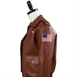 CosplaySky New Arrivals Captain Marvel Carol Danvers U.S.Air Force T Shirt Bomber Jacket Casual Suit