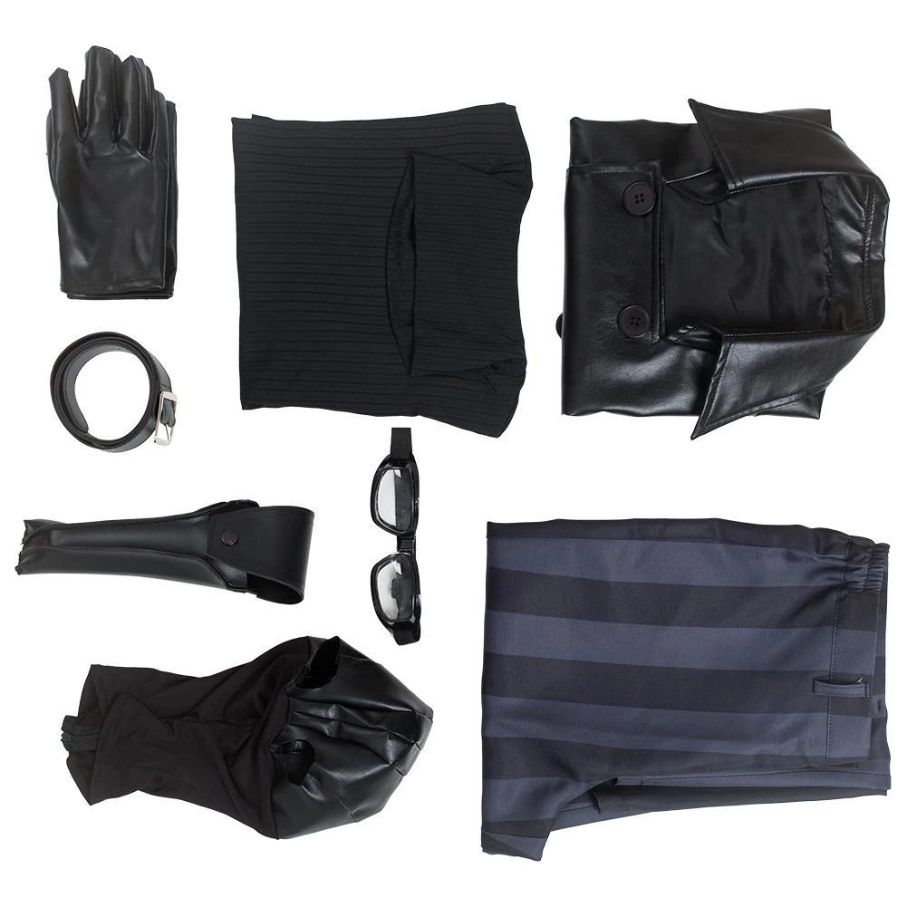 CosplaySky Spider-Man: Into The Spider-Verse Spider-Man Noir Cosplay Costume 9 CosplaySky Spider-Man: Into The Spider-Verse Spider-Man Noir Cosplay Costume