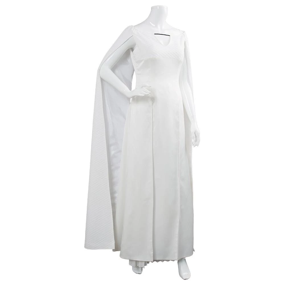CosplaySky New Arrivals Game Of Thrones 5 Daenerys Targaryen Dress White Long Party Dress Ball Gowns 5 CosplaySky New Arrivals Game Of Thrones 5 Daenerys Targaryen Dress White Long Party Dress Ball Gowns