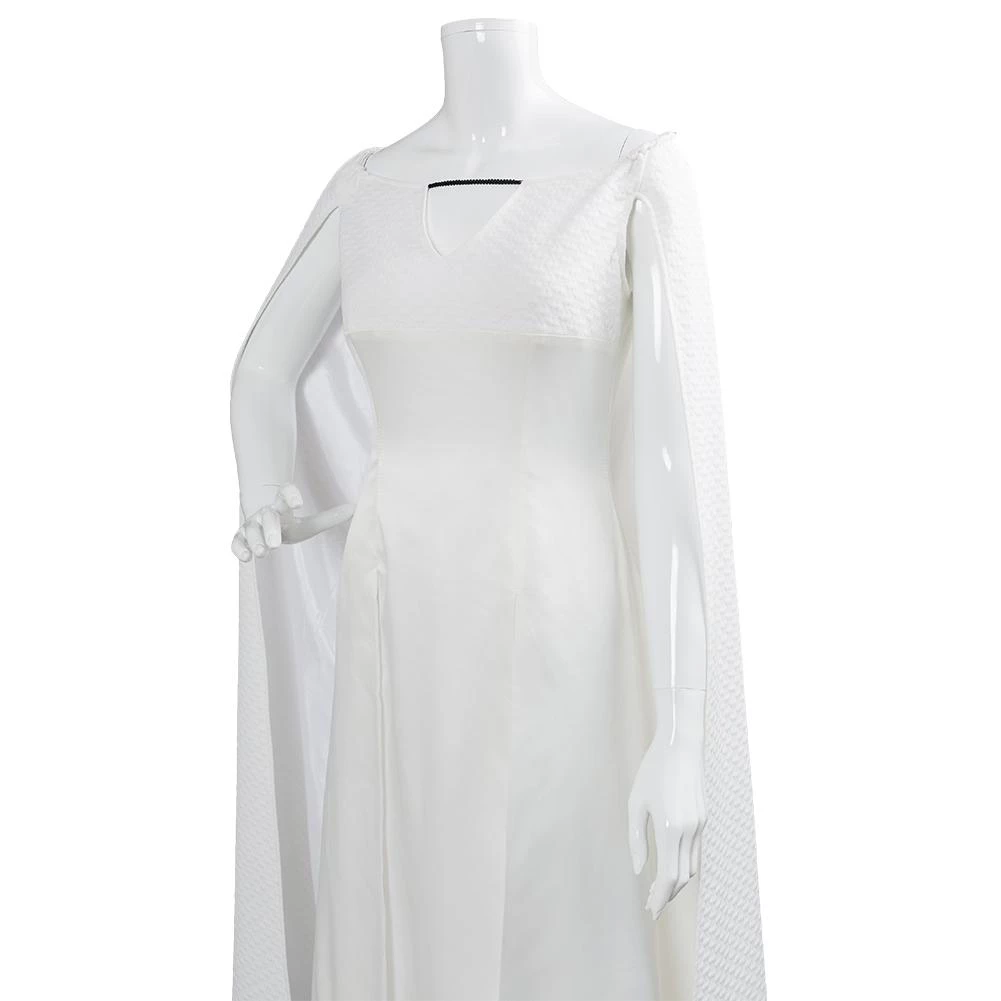 CosplaySky New Arrivals Game Of Thrones 5 Daenerys Targaryen Dress White Long Party Dress Ball Gowns 8 CosplaySky New Arrivals Game Of Thrones 5 Daenerys Targaryen Dress White Long Party Dress Ball Gowns