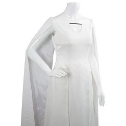 CosplaySky New Arrivals Game Of Thrones 5 Daenerys Targaryen Dress White Long Party Dress Ball Gowns 18 CosplaySky New Arrivals Game Of Thrones 5 Daenerys Targaryen Dress White Long Party Dress Ball Gowns