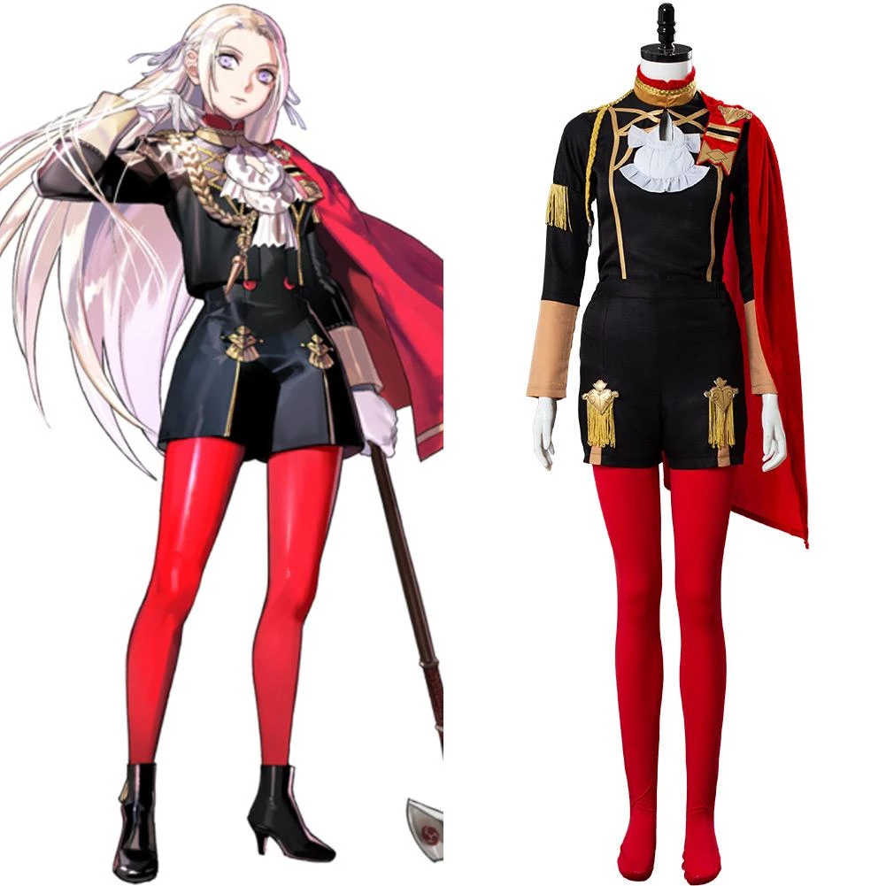 CosplaySky New Arrivals Fire Emblem: Three Houses Edelgard Von Hresvelgr Cosplay Costume 3 CosplaySky New Arrivals Fire Emblem: Three Houses Edelgard Von Hresvelgr Cosplay Costume