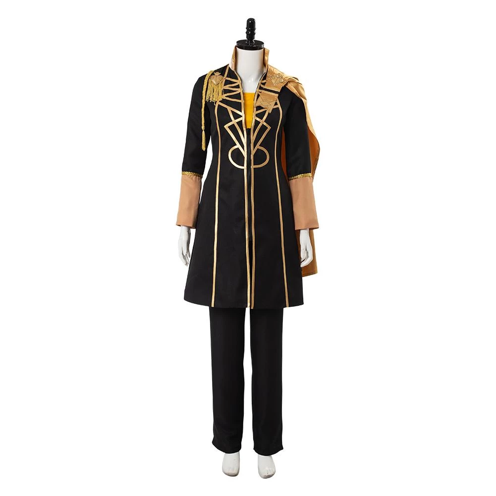 CosplaySky Fire Emblem: Three Houses Claude Von Regan Cosplay Costume 4 CosplaySky Fire Emblem: Three Houses Claude Von Regan Cosplay Costume