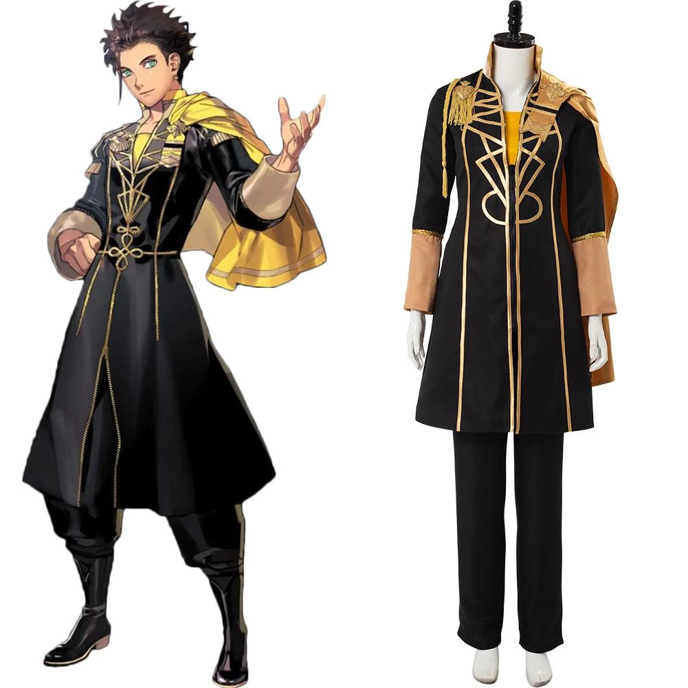 CosplaySky Fire Emblem: Three Houses Claude Von Regan Cosplay Costume 3 CosplaySky Fire Emblem: Three Houses Claude Von Regan Cosplay Costume