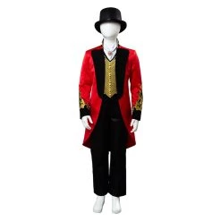 CosplaySky New Arrivals The Greatest Showman P.T. Barnum Oufit For Kids Children Cosplay Costume