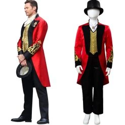 CosplaySky New Arrivals The Greatest Showman P.T. Barnum Oufit For Kids Children Cosplay Costume
