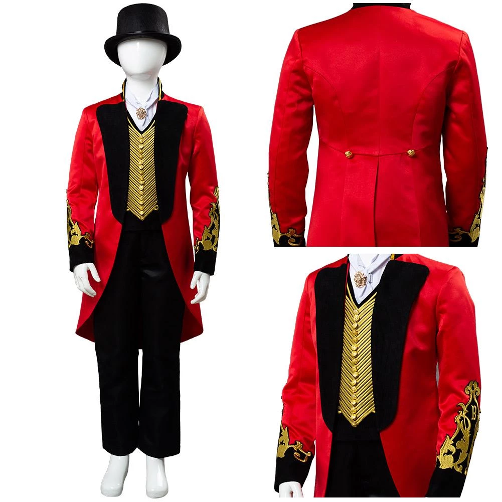 CosplaySky New Arrivals The Greatest Showman P.T. Barnum Oufit For Kids Children Cosplay Costume 14 CosplaySky New Arrivals The Greatest Showman P.T. Barnum Oufit For Kids Children Cosplay Costume