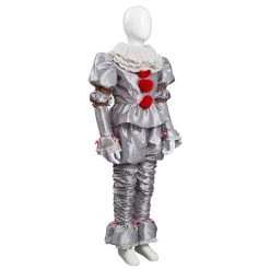 CosplaySky 2019 IT 2 Pennywise The Clown Outfit Suit Halloween Cosplay Costume For Kids Children New Arrivals