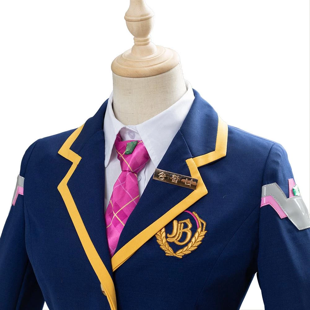 CosplaySky New Arrivals Overwatch Academy Dva Skin 3-YEAR Anniversary Outfit Cosplay Costume 9 CosplaySky New Arrivals Overwatch Academy Dva Skin 3-YEAR Anniversary Outfit Cosplay Costume
