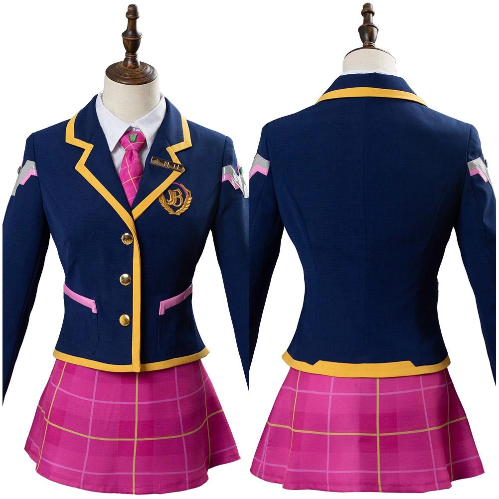 CosplaySky New Arrivals Overwatch Academy Dva Skin 3-YEAR Anniversary Outfit Cosplay Costume 11 CosplaySky New Arrivals Overwatch Academy Dva Skin 3-YEAR Anniversary Outfit Cosplay Costume