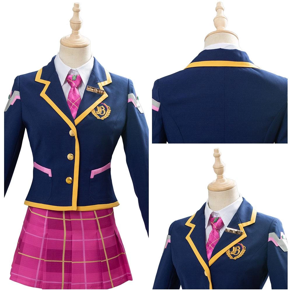 CosplaySky New Arrivals Overwatch Academy Dva Skin 3-YEAR Anniversary Outfit Cosplay Costume 12 CosplaySky New Arrivals Overwatch Academy Dva Skin 3-YEAR Anniversary Outfit Cosplay Costume
