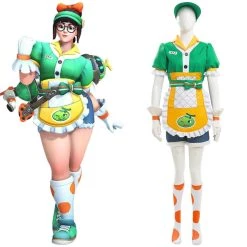 CosplaySky Overwatch Mei Honeydew Skin Cosplay Costume