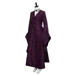 CosplaySky Game Of Thrones Season 8 Melisandre Red Hexagon Dress Dark Gown Cosplay Costume New Arrivals